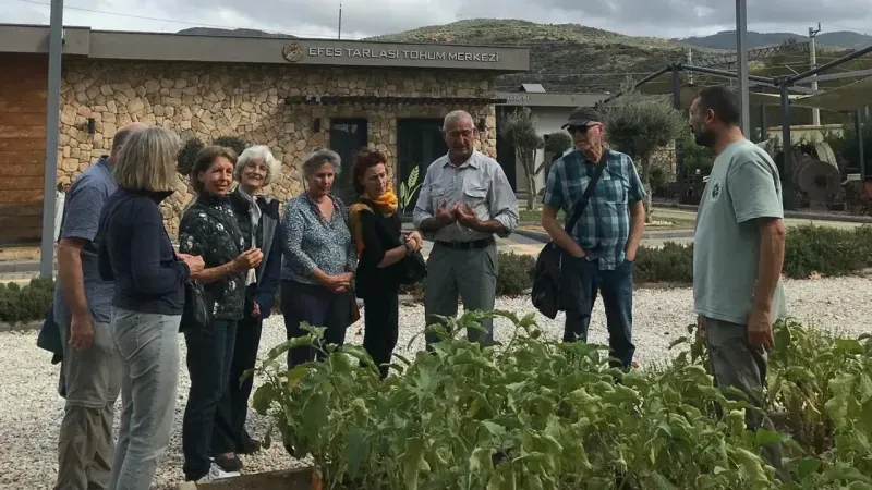 Efes Tarlası Yaşam Köyü’ne uluslararası ilgi