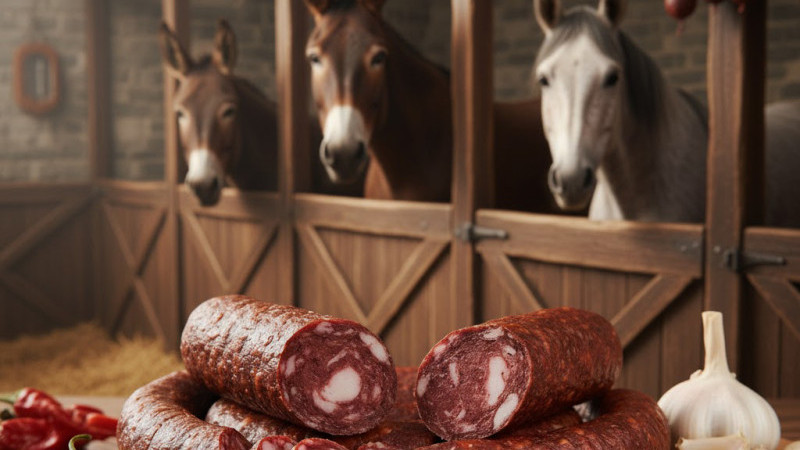 Dana değil, At! İzmir’de kasap sucuğunda at ve eşek eti çıktı!