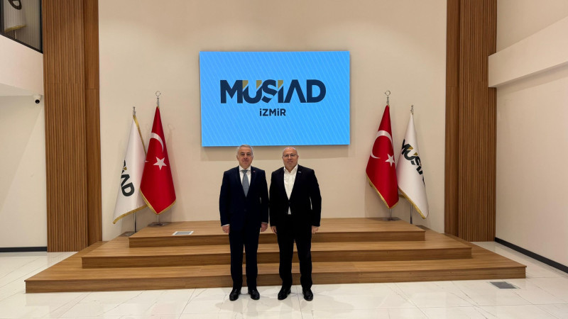 İzmir Tarım ve Orman İl Müdürü Mustafa Şahin’den MUSİAD İzmir’e ziyaret