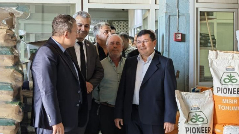 İzmir Tarım İl Müdürü Akdoğan’dan Ödemişli süt üreticilerine destek ziyareti