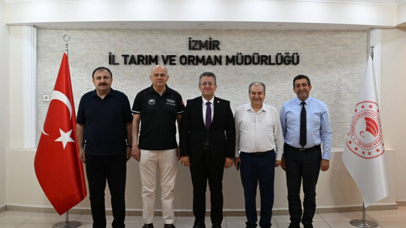 TAGEM heyetinden İzmir İl Tarım ve Orman Müdürlüğüne ziyaret